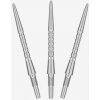 Náhradné hroty na steel šípky Target Swiss Storm Surge strieborné, 30mm - 3ks