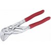 FORTUM 4770211 - Kliešťový kľúč s hladkými čelusťami, 180mm, CrV, poniklovaný