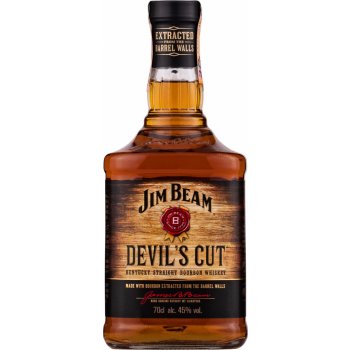 Jim Beam Devils Cut 45% 0,7 l (čistá fľaša)