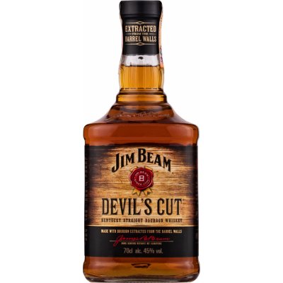 Jim Beam Devils Cut 45% 0,7 l (čistá fľaša)