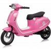 JOKO Elektrická Motorka Skúter Retro 23, Nafukovacie kolesá, ružová