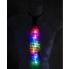 Svietiaca kravata LED s RGB farbami