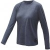 SENSOR Merino Lite dámske tričko dl.rukáv Mottled Blue - XL