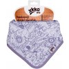 Kikko Bambusový slintáček/šátek Hearts/Waves Lavender Aura