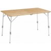 Outwell Custer Bamboo Camping Table rozmery (d x š) 120 x 70 cm model Custer L