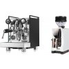 Rocket Espresso Mozzafiato Cronometro R, čierna + Eureka Mignon Zero, CR white