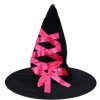 Wiky Set karneval - čarodejnícky klobúk 44x38 cm Ružový