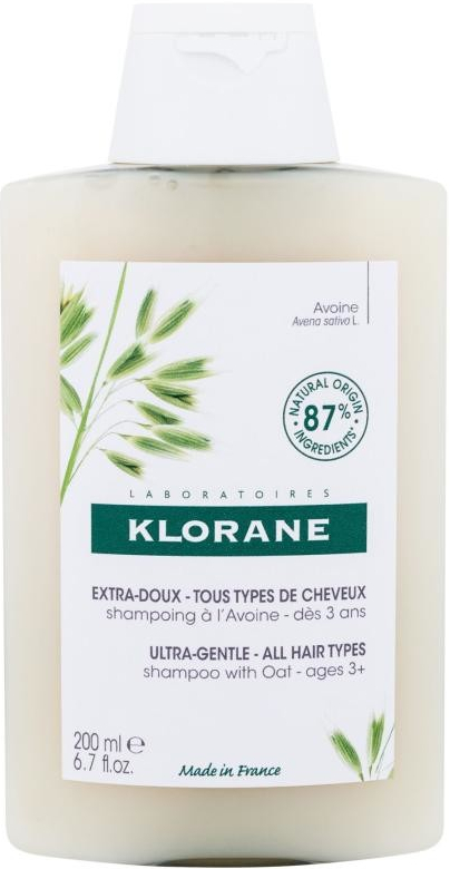 Klorane Shamp.au lait d´avoine oves. mléko 200 ml