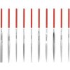 YATO Sada pilníků jehlových diamantových 3 x 140 mm 10 ks 50 mm (YT-6144)