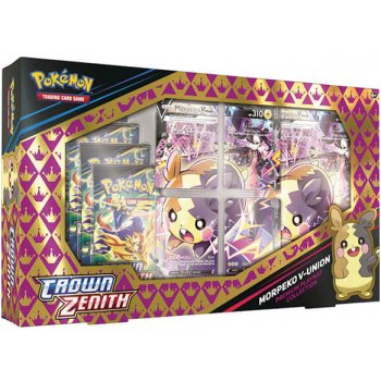 Pokémon TCG Crown Zenith Premium Playmat Collection Morpeko V Union Box