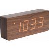 Dizajnový LED budík - hodiny 5654DW Karlsson 21cm (8714302612534)