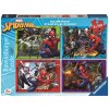 Puzzle Ravensburger 120010760 Marvel: Spider-Man 4x100 dílků (4005555010760)