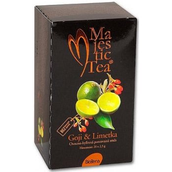 Biogena čaj Majestic Tea Goji Limetka 20 x 2,5 g od 2,79 € - Heureka.sk