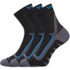 VoXX® Kryptox Unisex športové ponožky - 3 páry BM000000631000100493 čierna/modrá 39-42 (26-28)