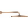 Grohe Rainshower horná sprcha so sprchovacím ramenom 31x31 cm okrúhly Brushed Warm Sunset 26066DL0