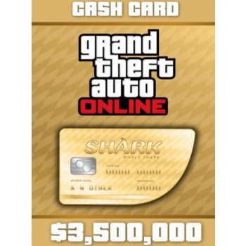 GTA 5 Online Whale Shark Cash Card 3,500,000$