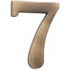 COBRA číslice 5cm Povrch: OFS - bronz česaný, Prevedenie: 7