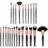 Mimo Makeup Brush Set Black 24 ks sada štetcov