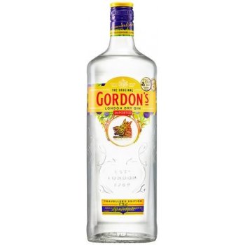 Gordon's London Dry Gin 37,5% 1 l (čistá fľaša)