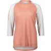 POC W's MTB Pure 3/4 Jersey Rock Salt/Hydrogen White - L