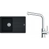 Franke SET G263 O 114.0700.736 - Set drez BFG 611-78 onyx + batéria FS 3230.031 chróm