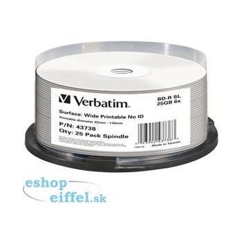 Verbatim BD-R 25GB 6x, 25ks