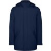 Pánska zateplená softshellová parka Notus - Námornícka modrá, XL