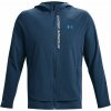 Pánska bunda Under Armour, OUTRUN THE STORM JACKET Modrá,Biela, S
