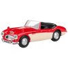 Abrex Cararama - Austin Healey Open Top - Red & Cream