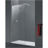Hopa LAGOS walk-in pevná stena 130x195 cm, Univerzálna, rám leštený Al, sklo číre,1x vzper