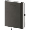 Týdenní diář 2026 B6 Flexies tmavě šedý s poutkem