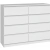 TOP E-SHOP Komoda MALWA M8 120 Biela