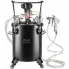 Vevor Tlakový zásobník na farbu 30 L s miešaním, 70 psi, s pištoľou PQYLGZDXOX30CRY2SV0
