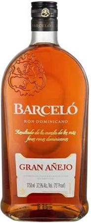 Ron Barcelo Gran Anejo Rum 37,5% 1,75 l (čistá fľaša)