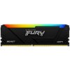 Kingston FURY Beast/DDR4/32GB/3600MHz/CL18/1x32GB/RGB/Black (KF436C18BB2A/32)