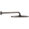 Grohe Rainshower horná sprcha so sprchovacím ramenom 31x31 cm okrúhly Hard Graphite 26066A00