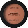 Catrice Soft Blur Powder Brush púdrová lícenka s matným efektom 050 Born to blonze 5 g