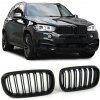 Angeleyes BMW X5 F15, X6 F16 športová čierna matná maska s dvojitými lištami