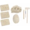 Kruzzel 26771 Sada pre malých archeológov - dinosaurie vykopávky 5 v 1