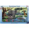 Ravensburger Kinderpuzzle - 06136 Tiere Afrikas - Rahmenpuzzle für Kinder ab 3 Jahren, mit 15 Teilen (Hra)