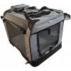 Prepravka pre zvieratá GOLDIE - veľkosť 4XL (137cm), grafitová + Obal