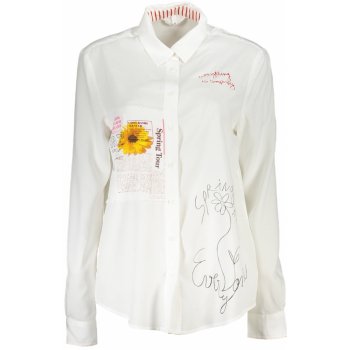 Desigual dámska košeľa 23SWCW48_1000 biela od 52,38 € - Heureka.sk