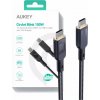 CB-MCC102 nylon USB C - USB C kábel | LED | 1,8 m | 5A | 100W PD | 20V