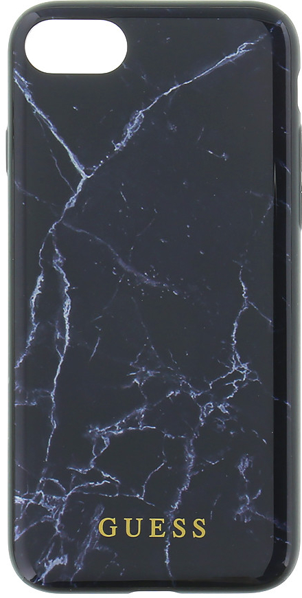 Guess Marble TPU iPhone 7/8 čierne