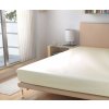 Kvalitex Jersey plachta do postieľky SMOTANOVÁ Bavlna, 60/120 cm