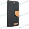 Púzdro CANVAS iPhone 16 Pro knižka čierna