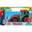 Lena 4407 Truxx plastový traktor s radlicí Barevný