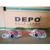 Seat LEON 9/05- zadné uloženie tlmičov Sada L+P