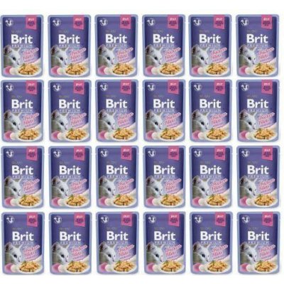 Brit Premium filety v želé 24 x 85 g