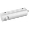 Feldmann Nerezový držiak prútovej výplne zábradlia - prútov pr.12 mm 50417-240A priebežný, na hranol, brus